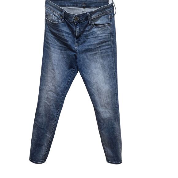 Kut From The Kloth Toothpick Skinny Jeans Size 8 Blue Wash - Picture 1 of 8